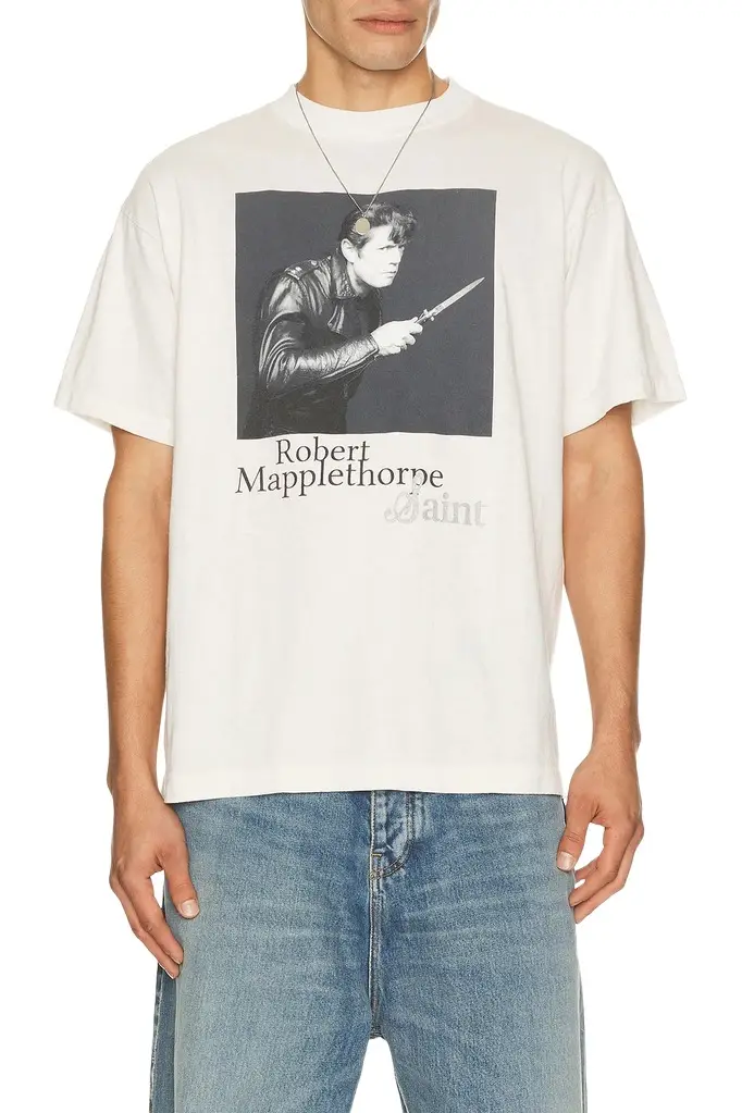 x Robert Mapplethorpe Self Portrait Tee x Robert Mapplethorpe Self Portrait Tee