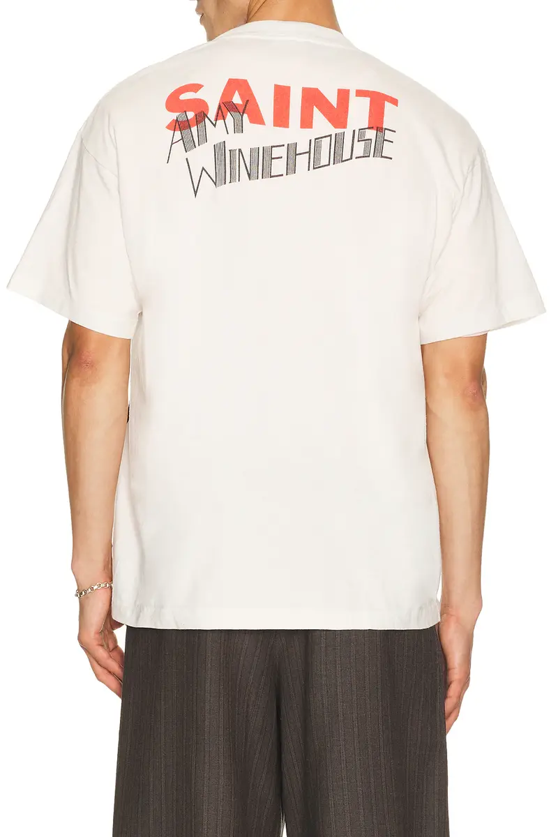 SAINT Mxxxxxx X Amy Winehouse Back To Black Tee | Thumbnail 2 SAINT Mxxxxxx X Amy Winehouse Back To Black Tee | Thumbnail 2