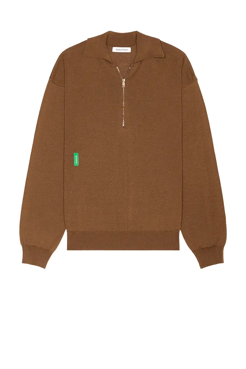 District Vision Merino Wool Quarter Zip Sweater | Thumbnail 4 District Vision Merino Wool Quarter Zip Sweater | Thumbnail 4