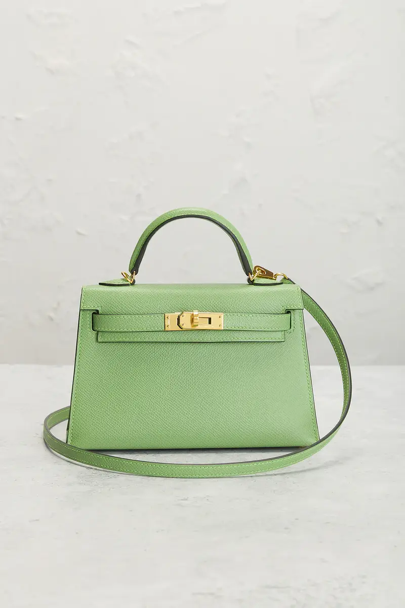 HERMÈS Hermes Epsom Kelly 20 Handbag | Thumbnail 2 HERMÈS Hermes Epsom Kelly 20 Handbag | Thumbnail 2