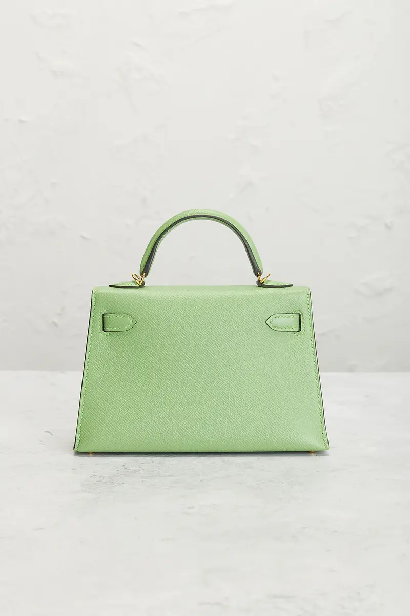 HERMÈS Hermes Epsom Kelly 20 Handbag | Thumbnail 3 HERMÈS Hermes Epsom Kelly 20 Handbag | Thumbnail 3