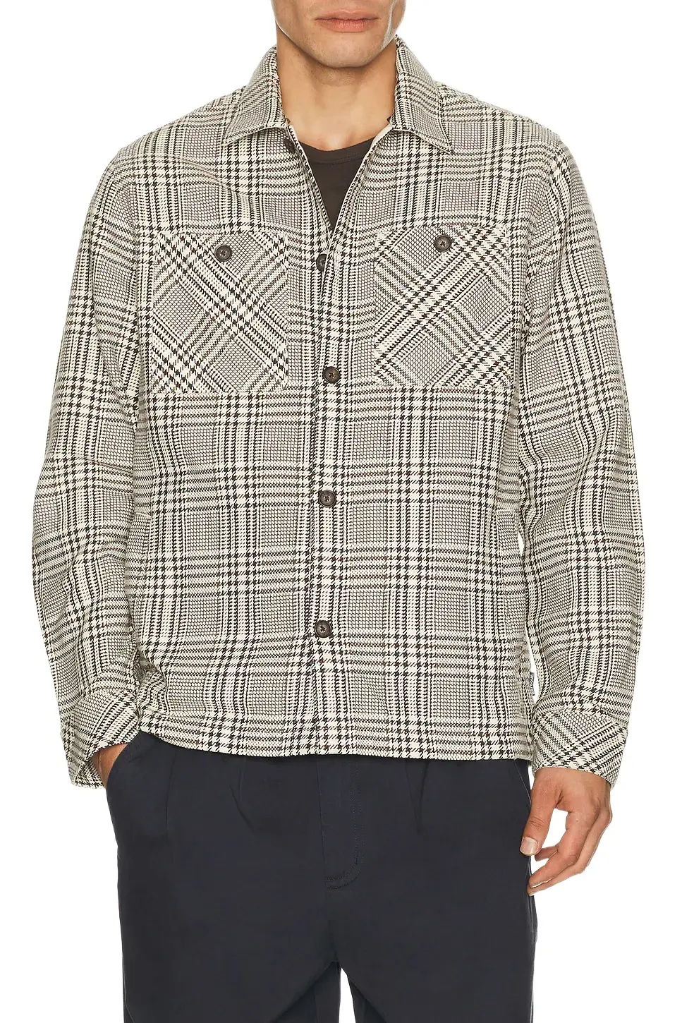Alderney Houndstooth Overshirt Alderney Houndstooth Overshirt