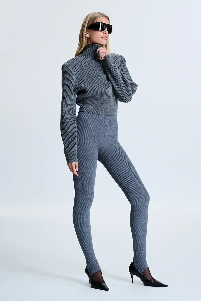 REVOLVE LOS ANGELES Polinna Rib Half Zip | Thumbnail 3