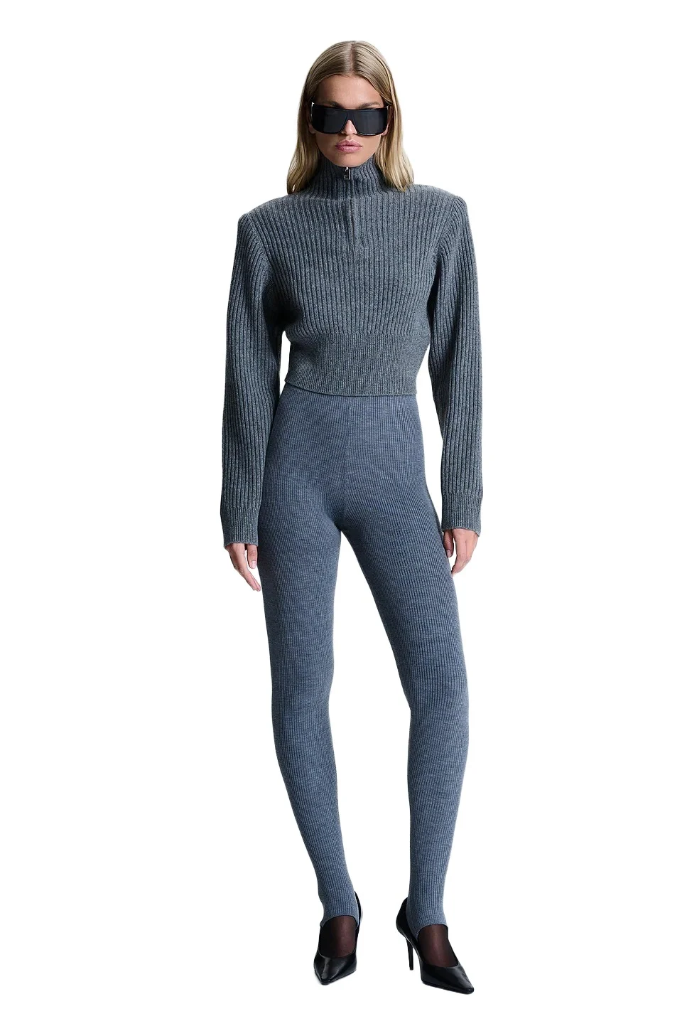 REVOLVE LOS ANGELES Polinna Rib Half Zip