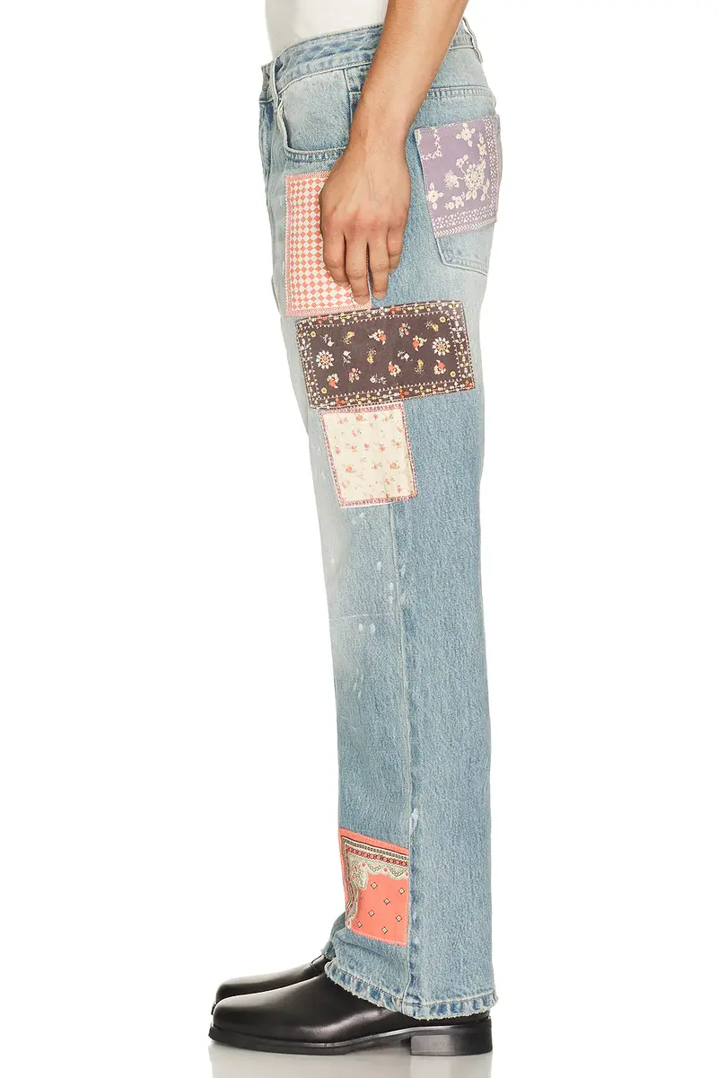 Found Tapestry Chalk Jeans | Thumbnail 3 Found Tapestry Chalk Jeans | Thumbnail 3