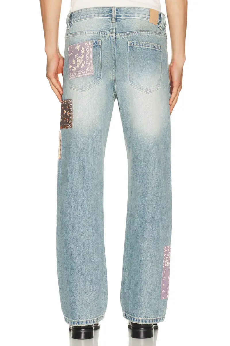 Found Tapestry Chalk Jeans | Thumbnail 4 Found Tapestry Chalk Jeans | Thumbnail 4