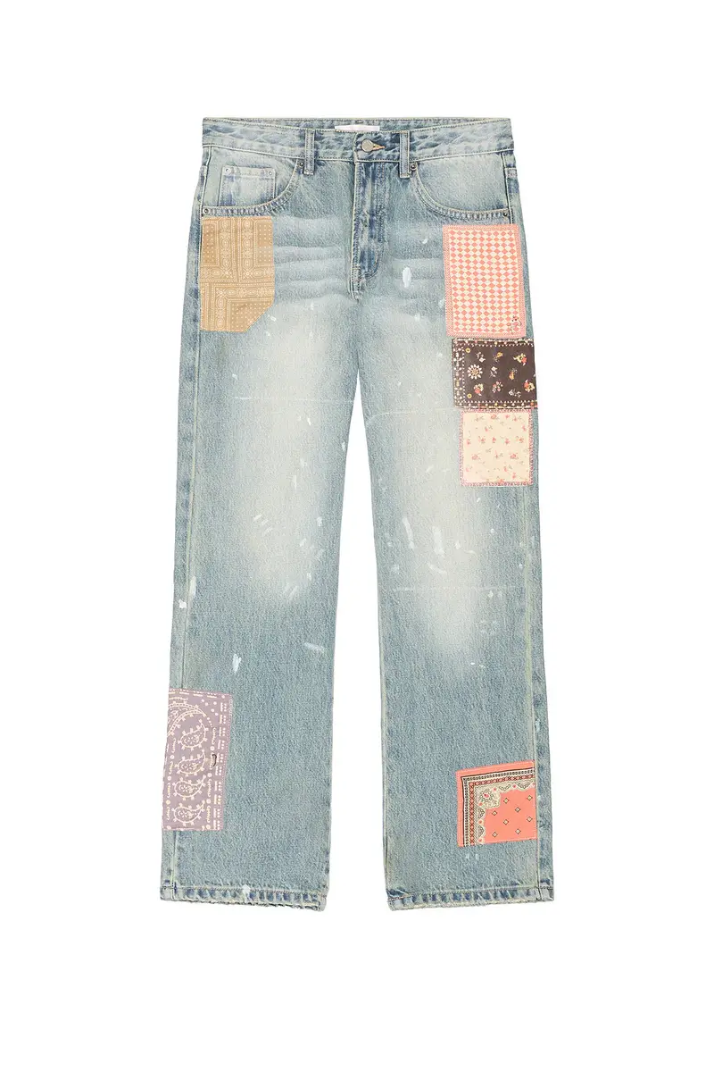 Found Tapestry Chalk Jeans | Thumbnail 6 Found Tapestry Chalk Jeans | Thumbnail 6