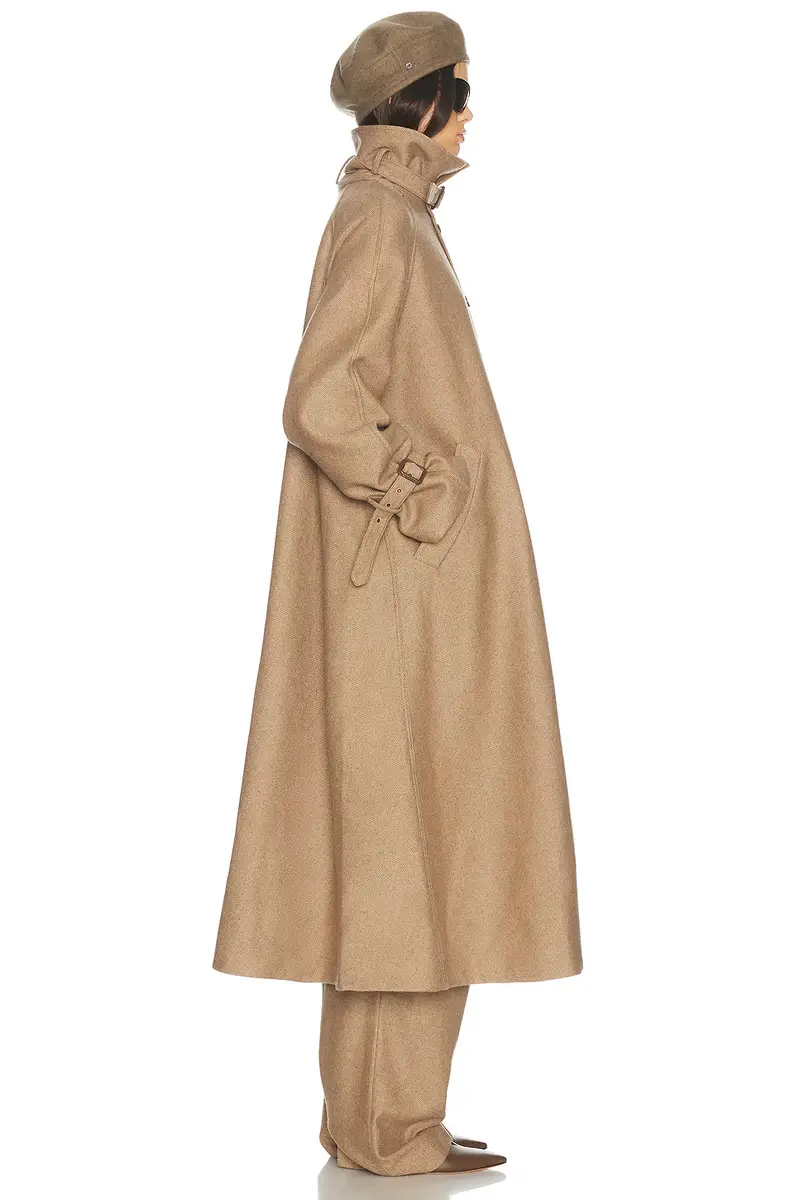 Helsa Italian Herringbone Trench Coat | Thumbnail 4 Helsa Italian Herringbone Trench Coat | Thumbnail 4