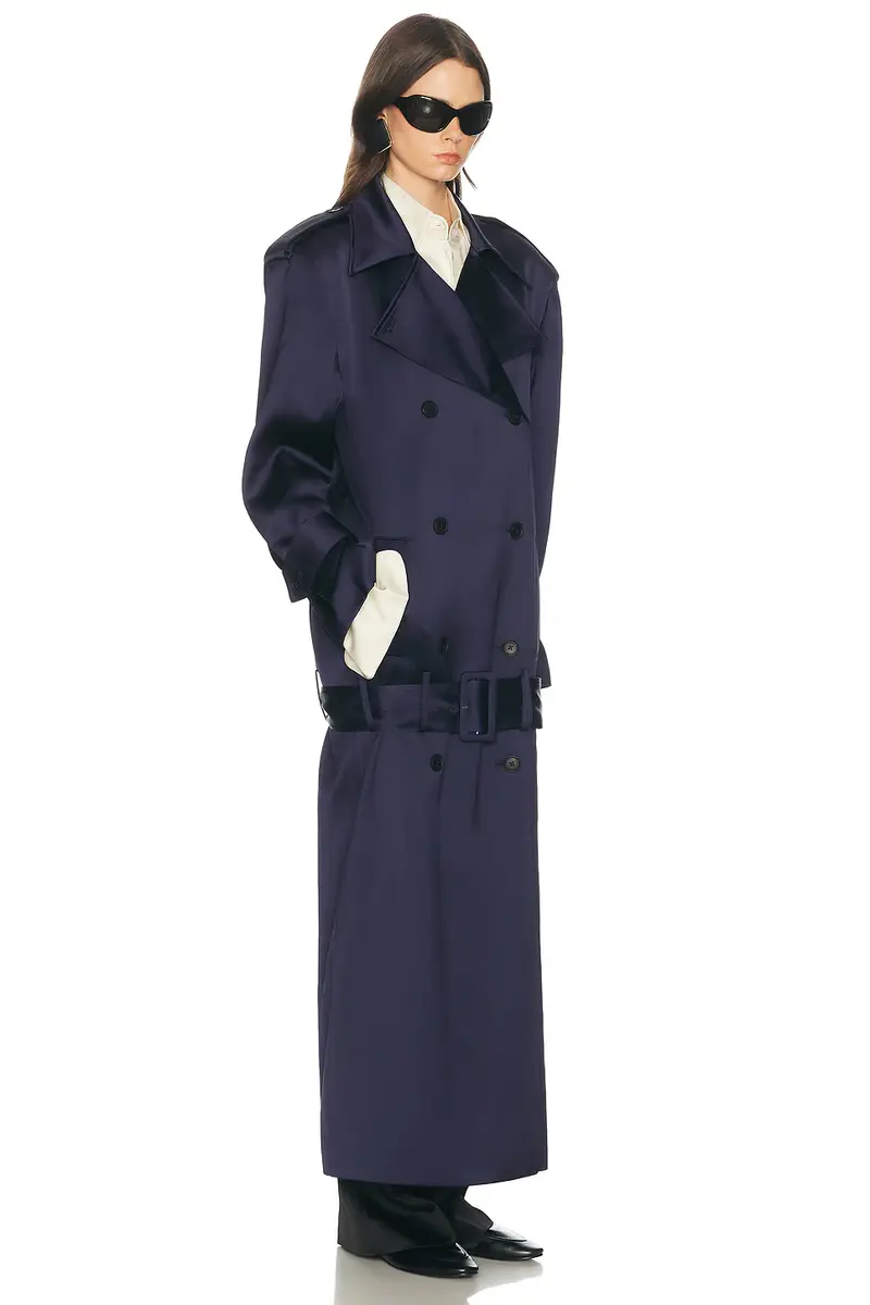 Helsa Trench Coat With Low Belt | Thumbnail 3 Helsa Trench Coat With Low Belt | Thumbnail 3