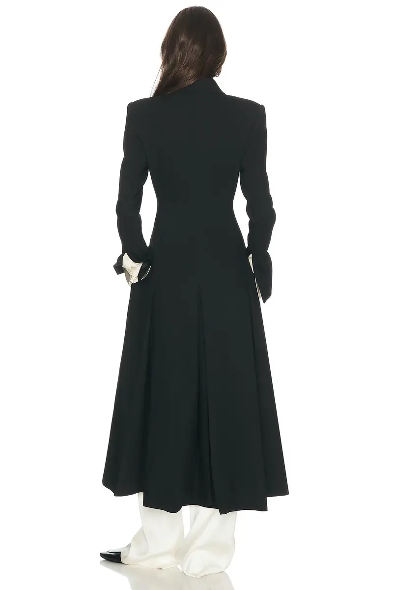 Helsa Wool Blend Asymmetrical Suiting Jacket With Slits | Thumbnail 3 Helsa Wool Blend Asymmetrical Suiting Jacket With Slits | Thumbnail 3