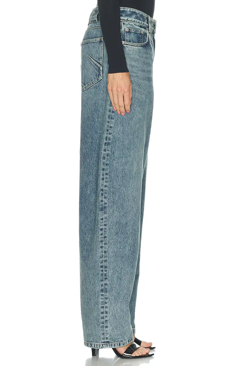 ALAÏA Round High Waisted Wide Leg | Thumbnail 3