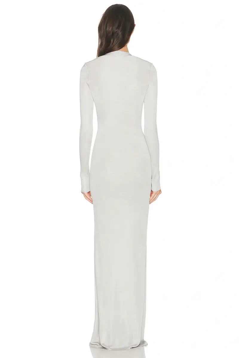 Helsa Monrow Plunge Knit Gown | Thumbnail 3 Helsa Monrow Plunge Knit Gown | Thumbnail 3