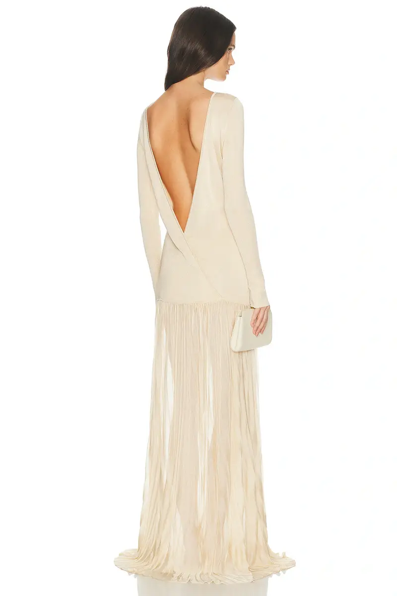 Helsa Luchia Knit Gown | Thumbnail 4 Helsa Luchia Knit Gown | Thumbnail 4