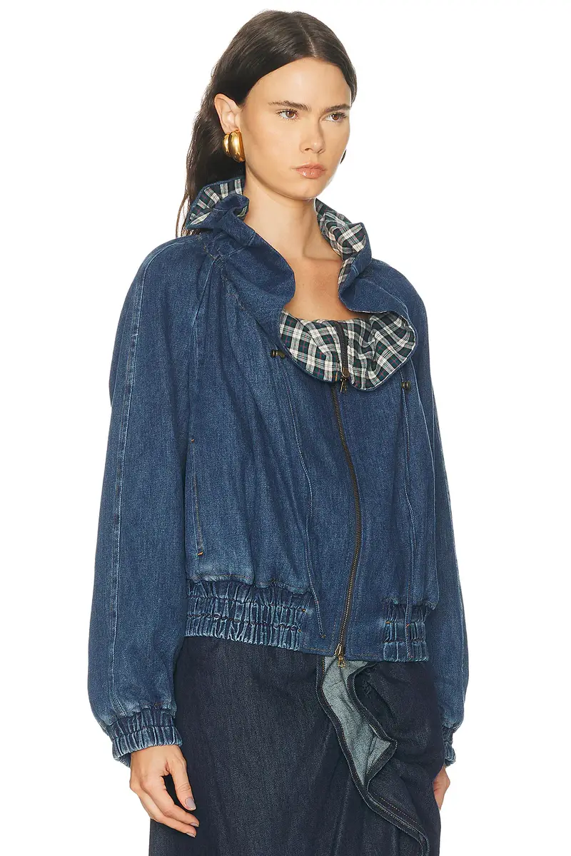 Dries Van Noten Volys Denim Jacket | Thumbnail 2 Dries Van Noten Volys Denim Jacket | Thumbnail 2