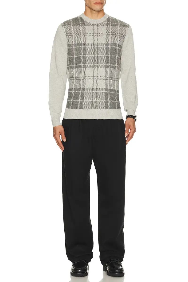 Barbour Mineral Tartan Crew Sweater | Thumbnail 3 Barbour Mineral Tartan Crew Sweater | Thumbnail 3