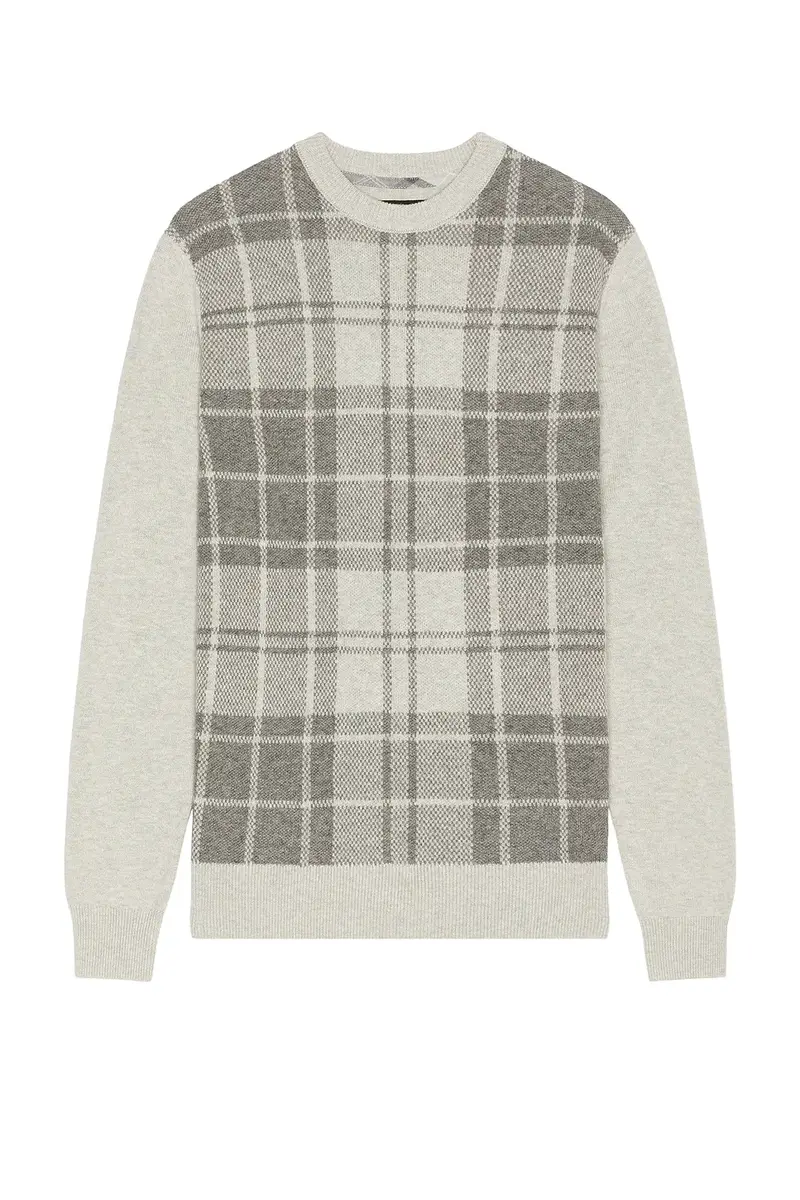 Barbour Mineral Tartan Crew Sweater | Thumbnail 4 Barbour Mineral Tartan Crew Sweater | Thumbnail 4