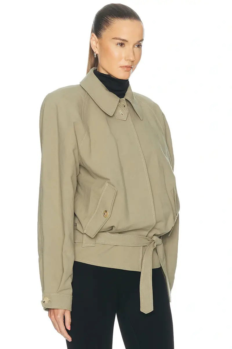 Magda Butrym Tie Waist Jacket | Thumbnail 2
