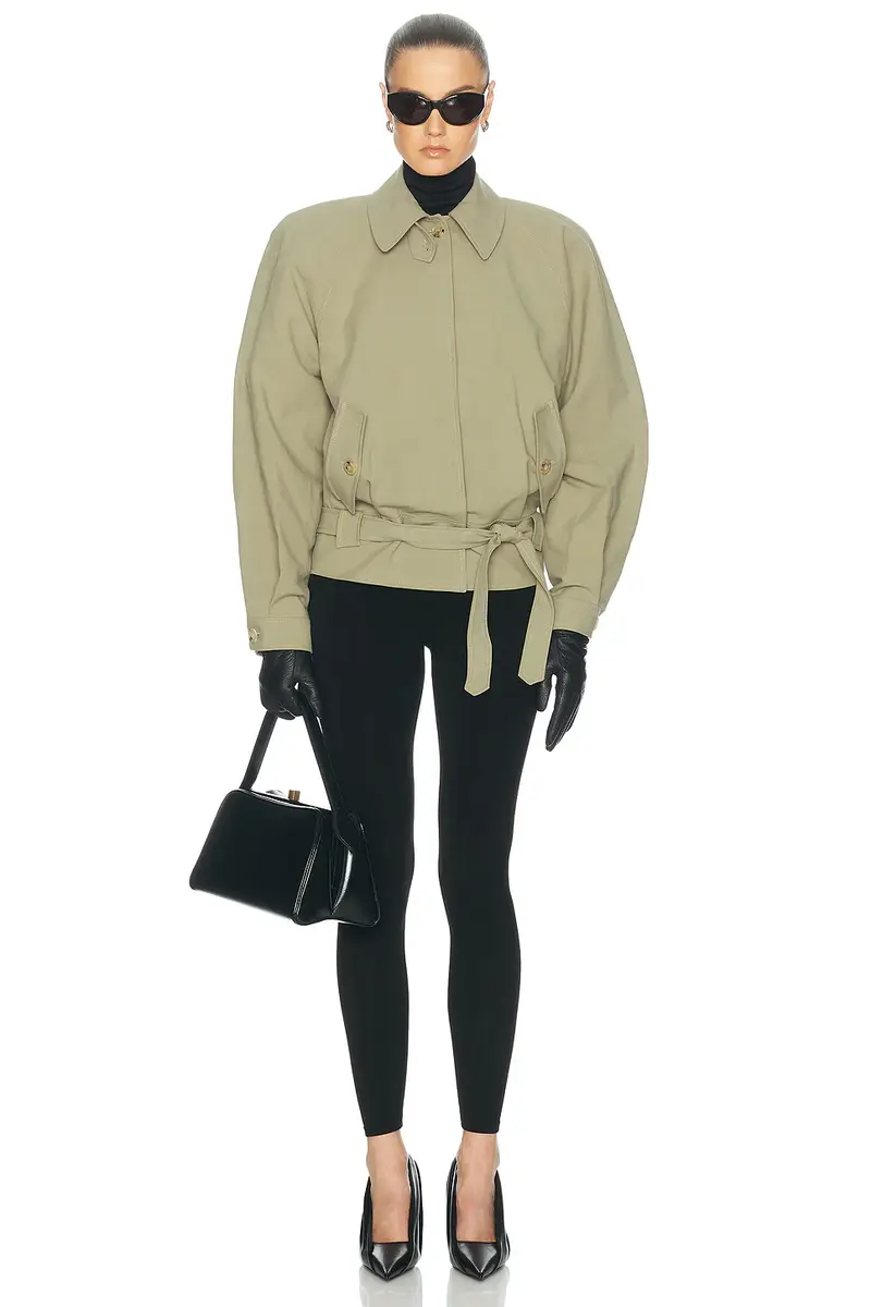 Magda Butrym Tie Waist Jacket | Thumbnail 4