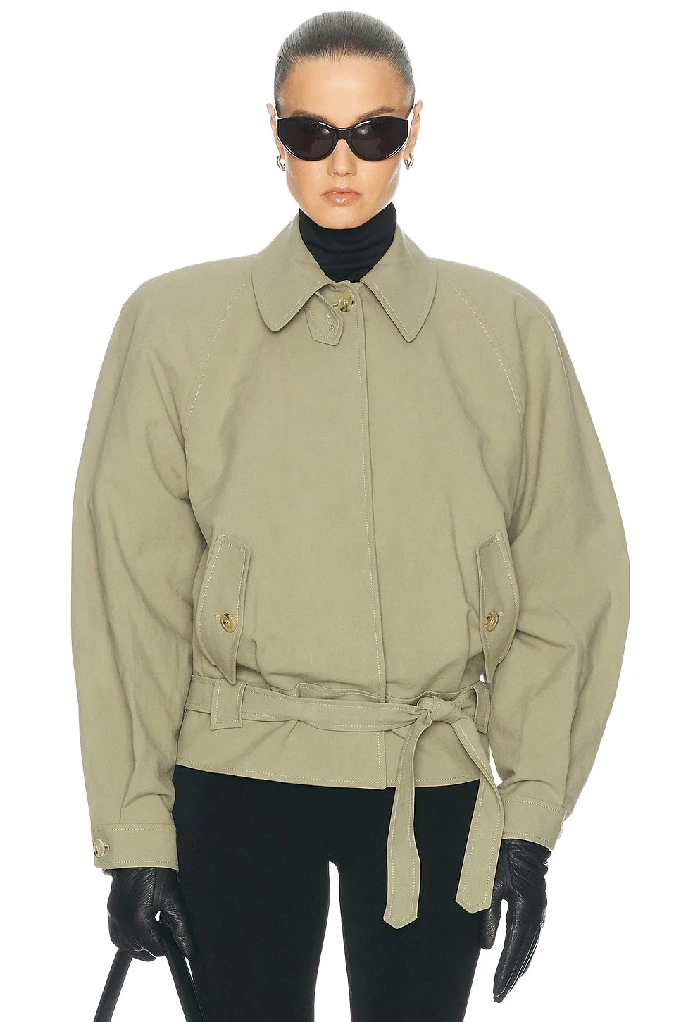 Magda Butrym Tie Waist Jacket