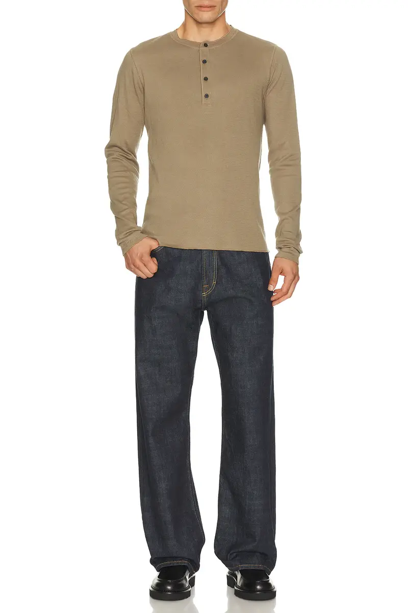 rag & bone Classic Textured Knit Henley | Thumbnail 3 rag & bone Classic Textured Knit Henley | Thumbnail 3