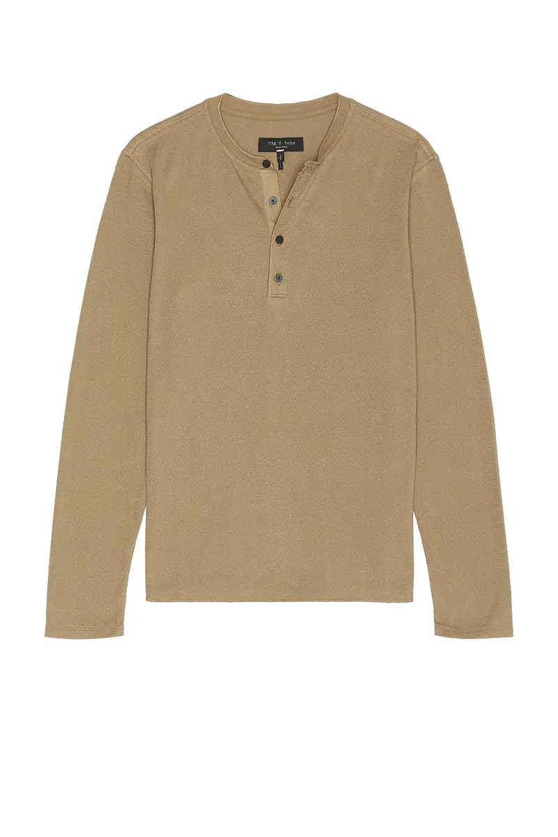 rag & bone Classic Textured Knit Henley | Thumbnail 4 rag & bone Classic Textured Knit Henley | Thumbnail 4