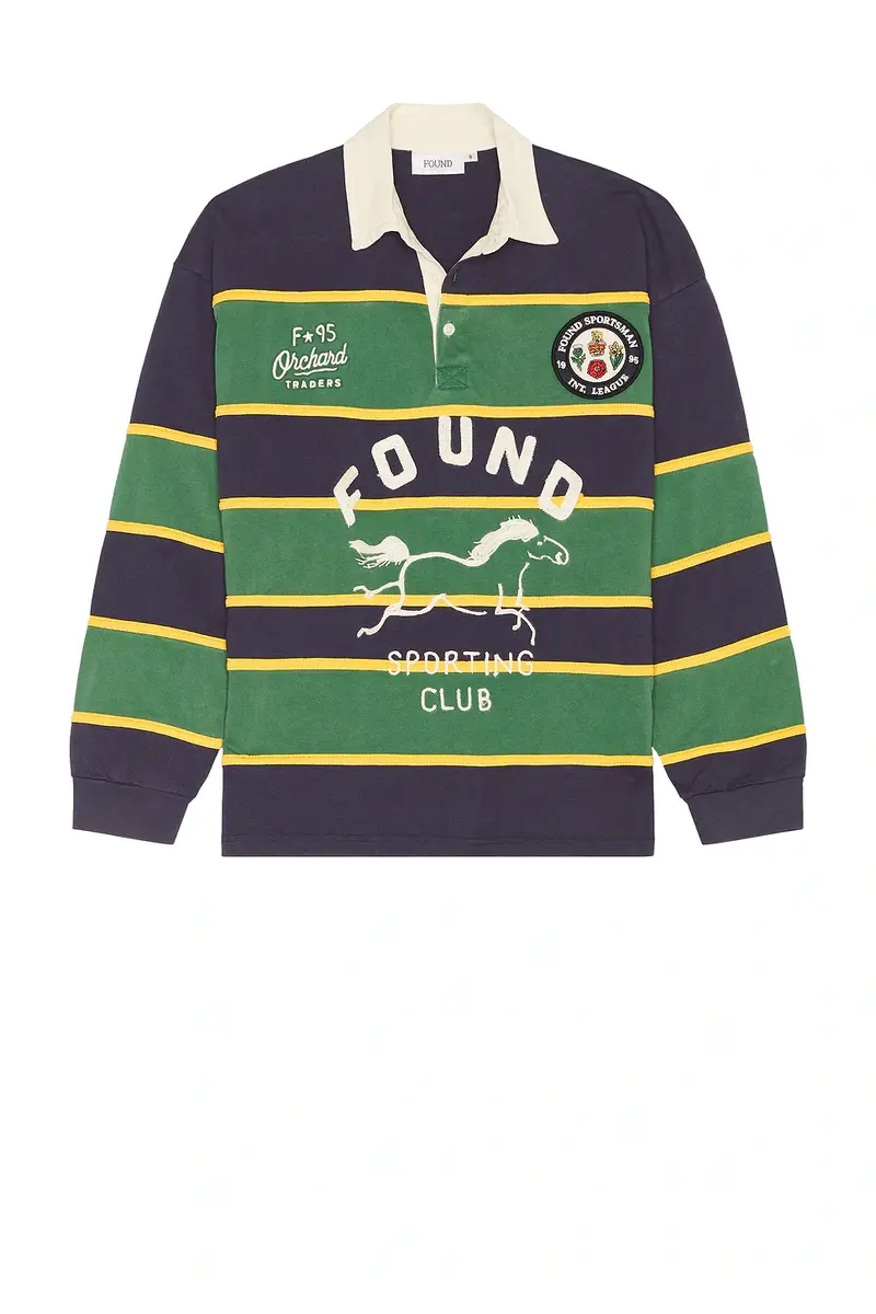 Found Horse Logo Rugby Shirt | Thumbnail 4
