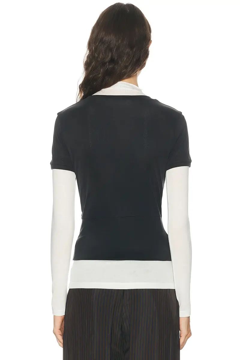 Aya Muse Double Layer T-Shirt | Thumbnail 3 Aya Muse Double Layer T-Shirt | Thumbnail 3