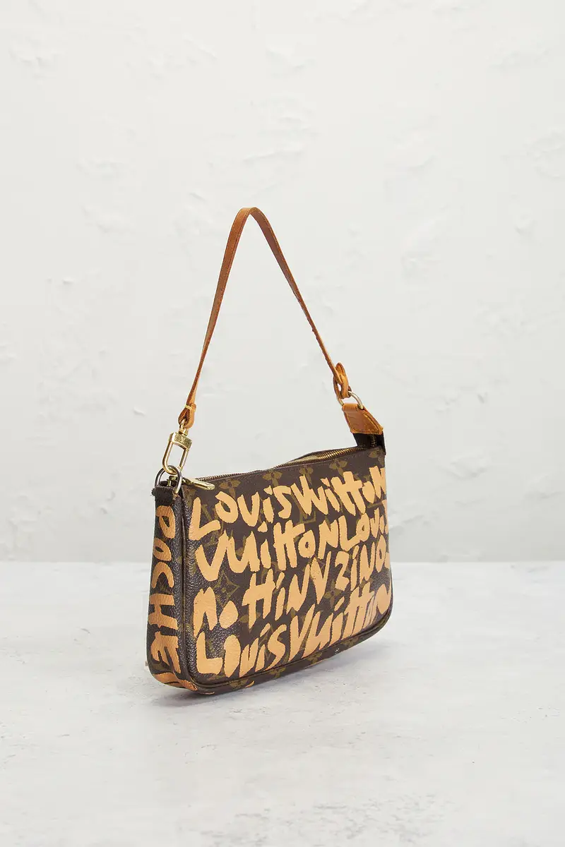 Louis Vuitton Louis Vuitton X Stephen Sprouse Monogram Graffiti Pochette Accessoires Shoulder Bag | Thumbnail 4 Louis Vuitton Louis Vuitton X Stephen Sprouse Monogram Graffiti Pochette Accessoires Shoulder Bag | Thumbnail 4