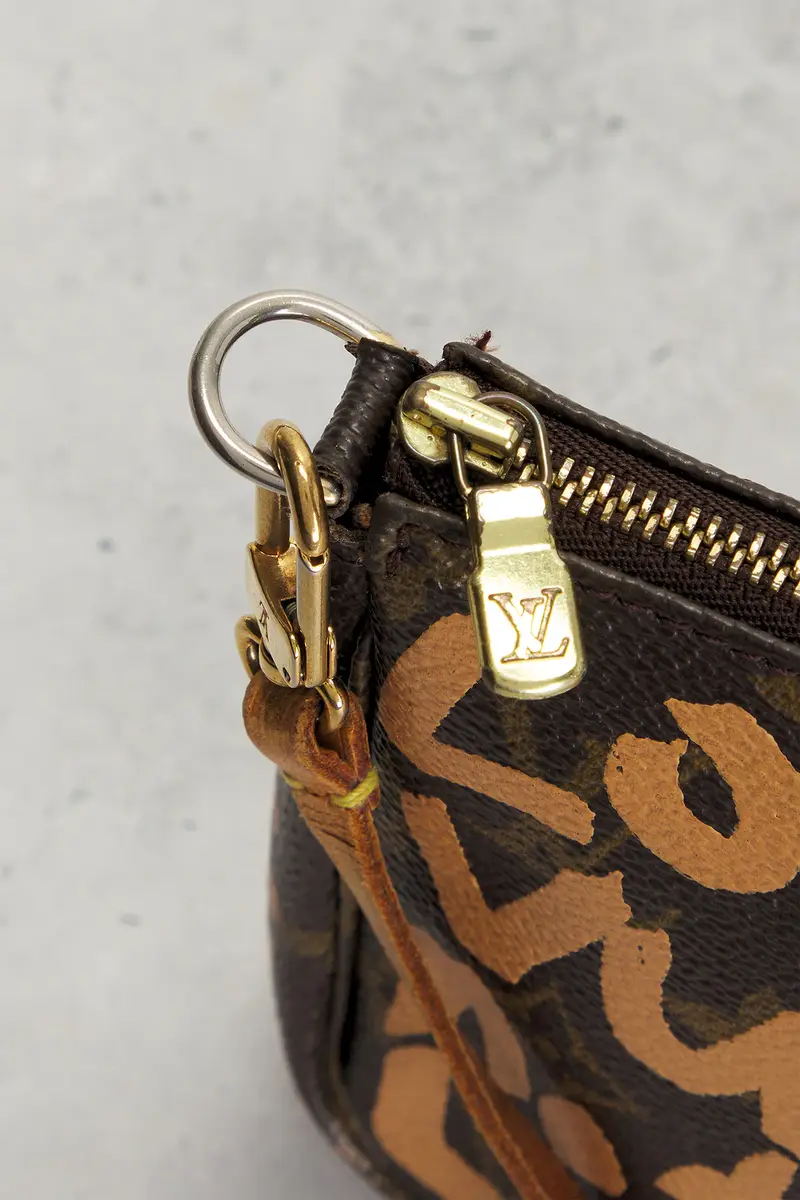 Louis Vuitton Louis Vuitton X Stephen Sprouse Monogram Graffiti Pochette Accessoires Shoulder Bag | Thumbnail 6 Louis Vuitton Louis Vuitton X Stephen Sprouse Monogram Graffiti Pochette Accessoires Shoulder Bag | Thumbnail 6