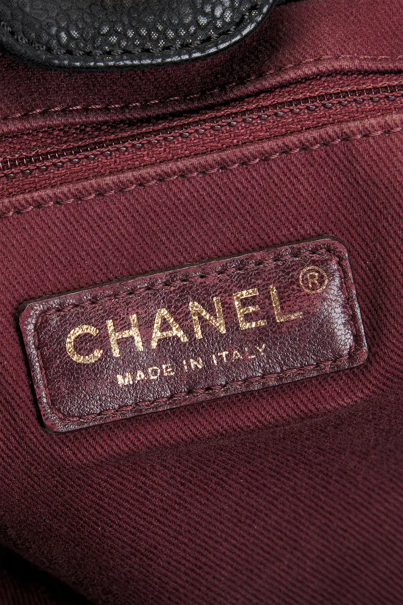 Chanel Chanel Caviar Globe Trotter Shopping Tote Bag | Thumbnail 5