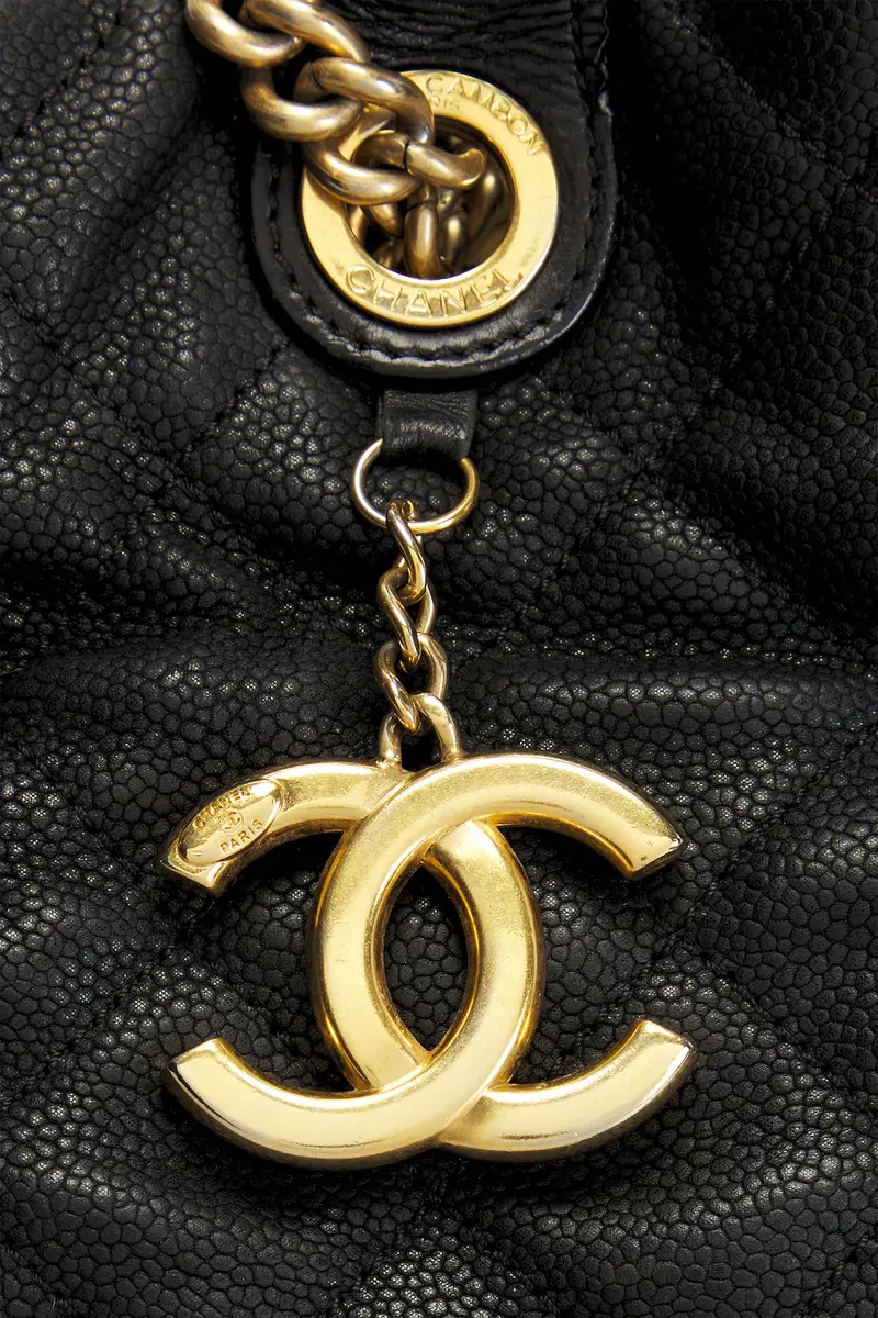 Chanel Chanel Caviar Globe Trotter Shopping Tote Bag | Thumbnail 6