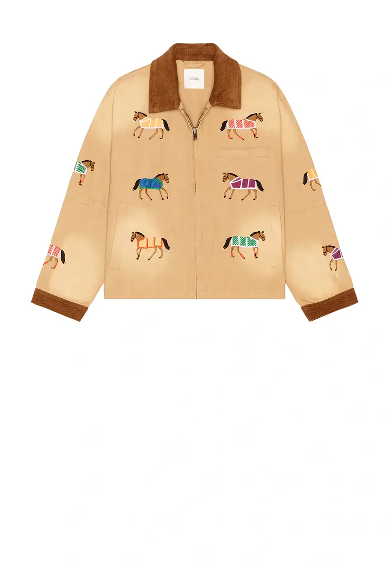 Found Lariat Horse Embroidered Work Jacket | Thumbnail 6 Found Lariat Horse Embroidered Work Jacket | Thumbnail 6