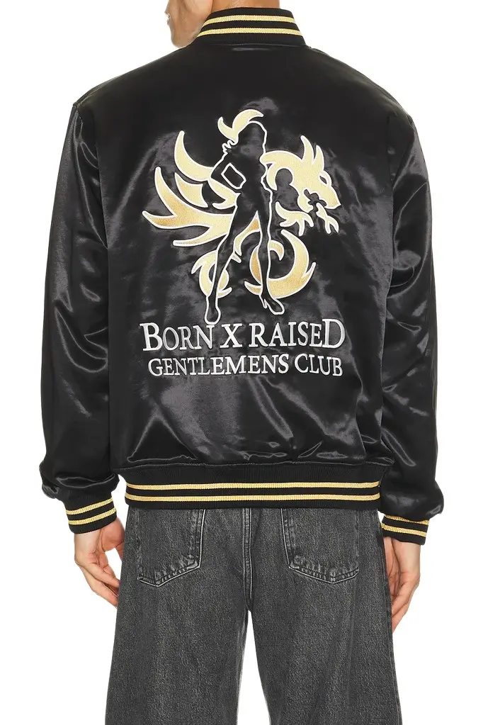 Born x Raised Gentlemens Club Souvenir Jacket