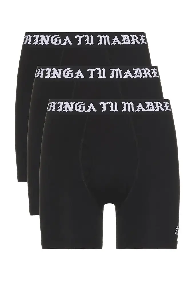 Born x Raised Chinga Tu Madre Boxer Briefs 3 Pack