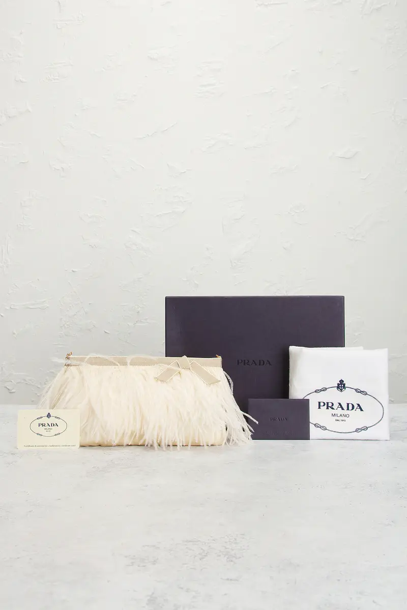 Prada Prada Satin Clutch | Thumbnail 9 Prada Prada Satin Clutch | Thumbnail 9