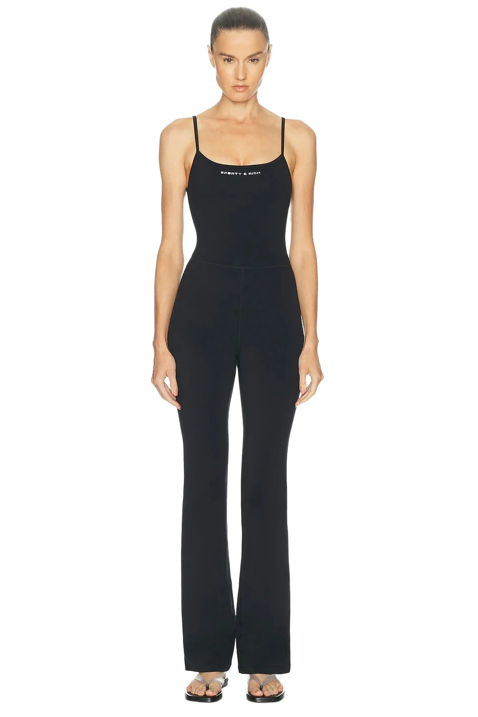 Sporty & Rich Bold Logo Long Unitard