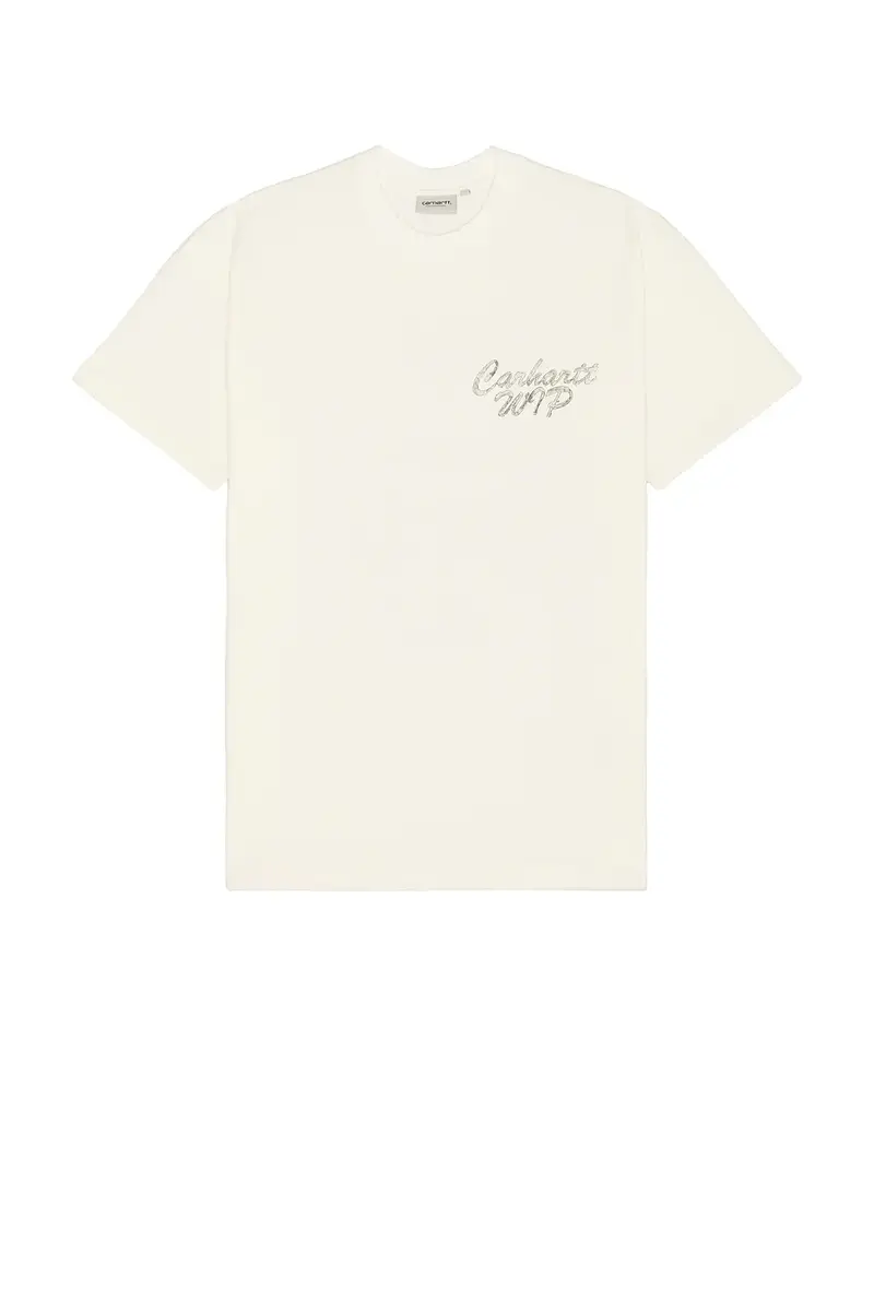 Carhartt WIP Short Sleeve Hatching Script Tee Shirt | Thumbnail 4 Carhartt WIP Short Sleeve Hatching Script Tee Shirt | Thumbnail 4