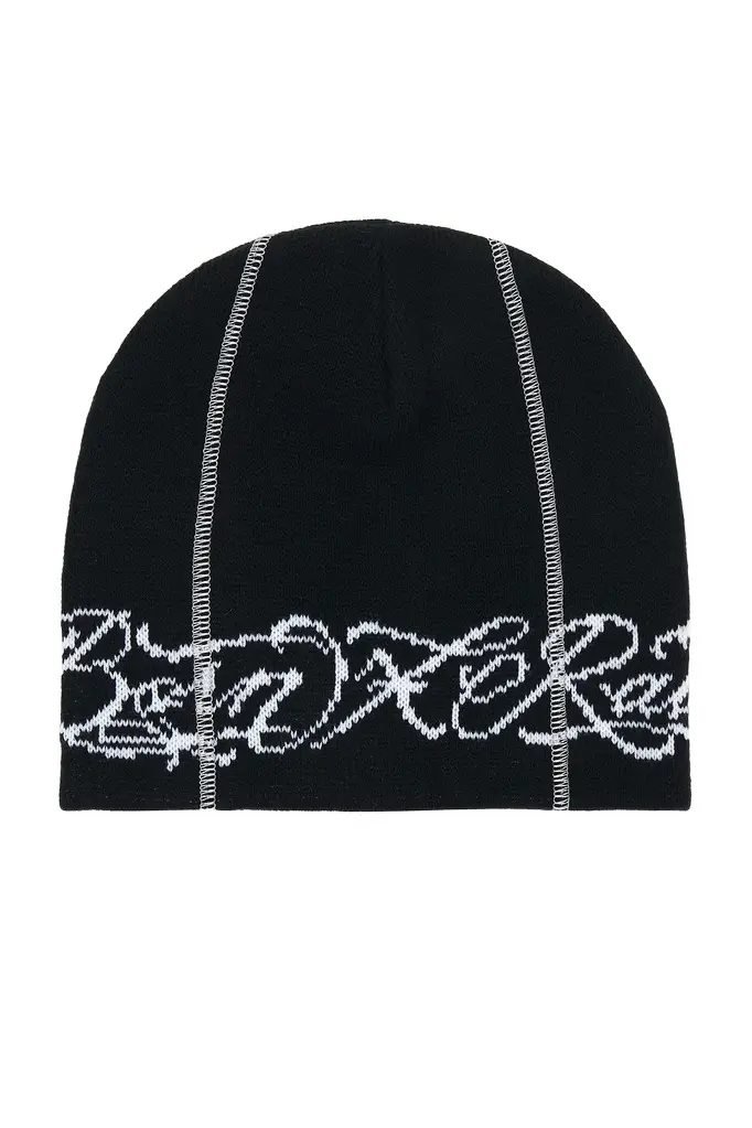 Born x Raised Fine Line Skully Beanie