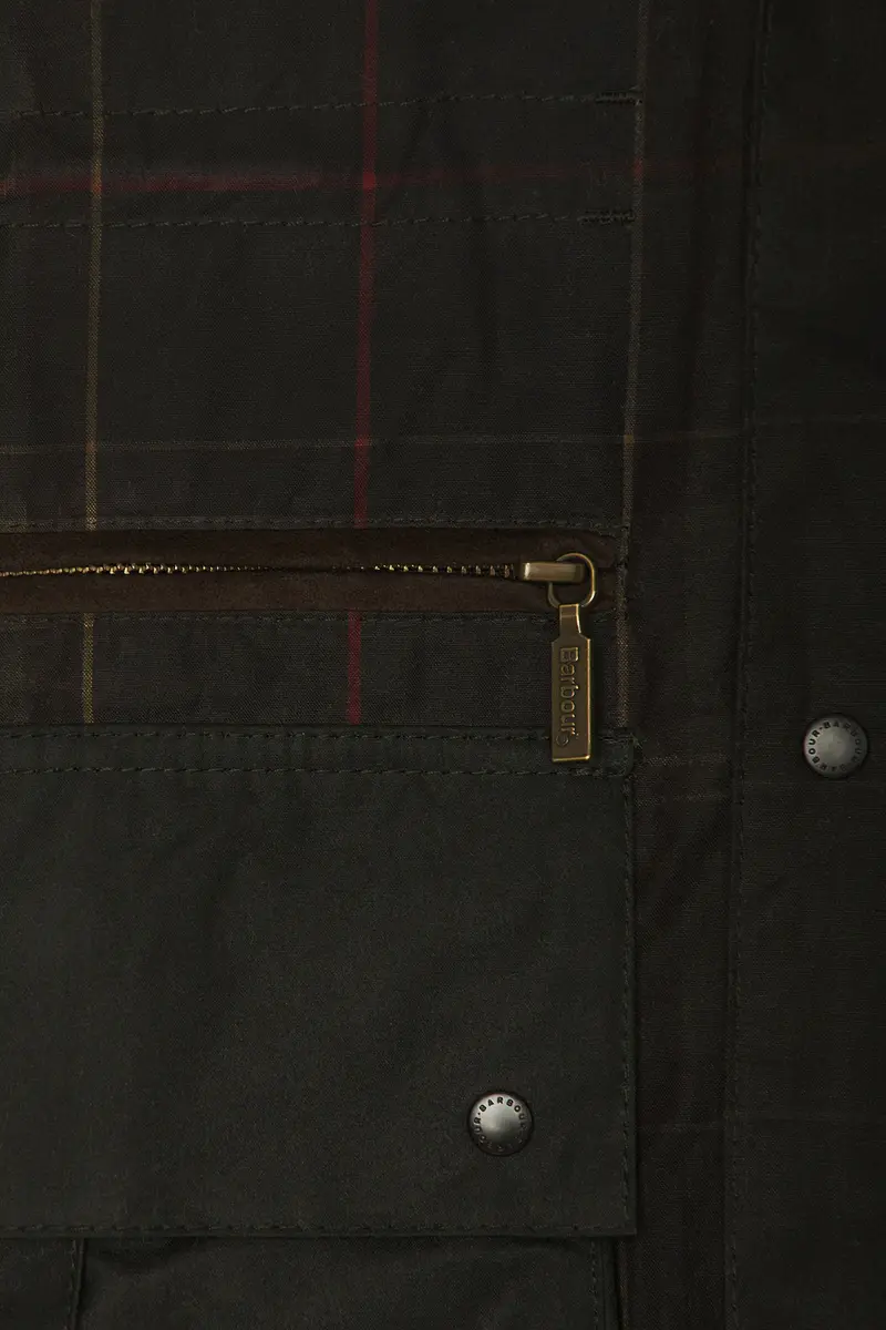 Barbour Icons Tartan Durham Wax Jacket | Thumbnail 5 Barbour Icons Tartan Durham Wax Jacket | Thumbnail 5