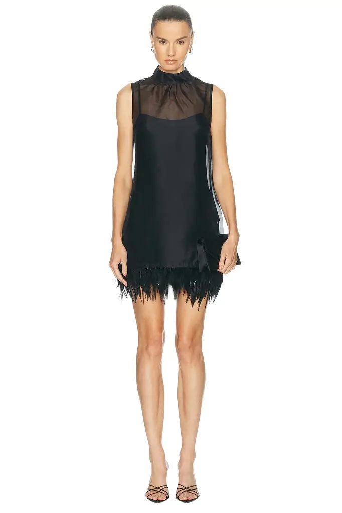 Albee Silk Mini Dress