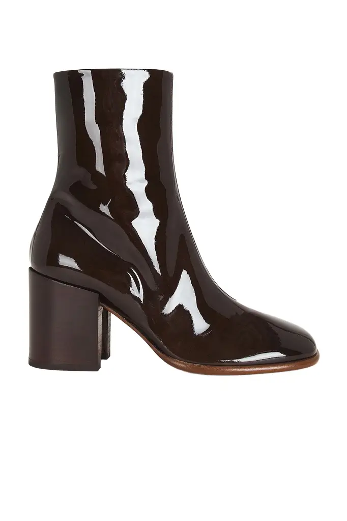 Dries Van Noten Round Toe Boot