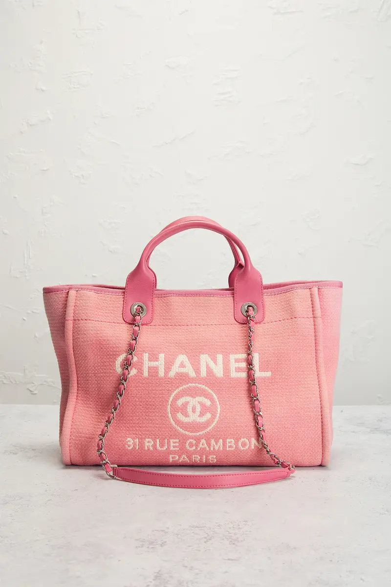 Chanel Chanel Medium Deauville Tote Bag | Thumbnail 2 Chanel Chanel Medium Deauville Tote Bag | Thumbnail 2