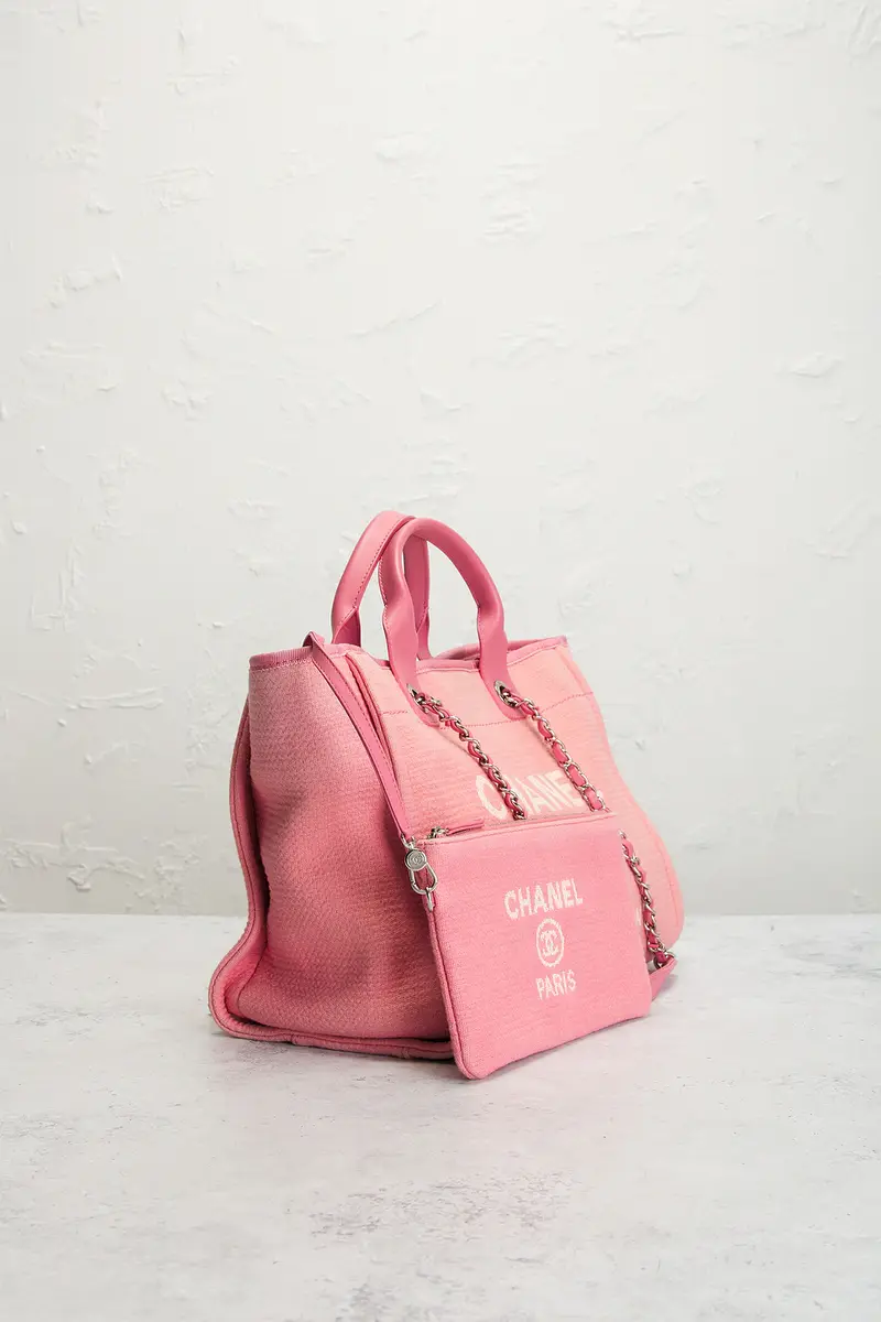 Chanel Chanel Medium Deauville Tote Bag | Thumbnail 4 Chanel Chanel Medium Deauville Tote Bag | Thumbnail 4
