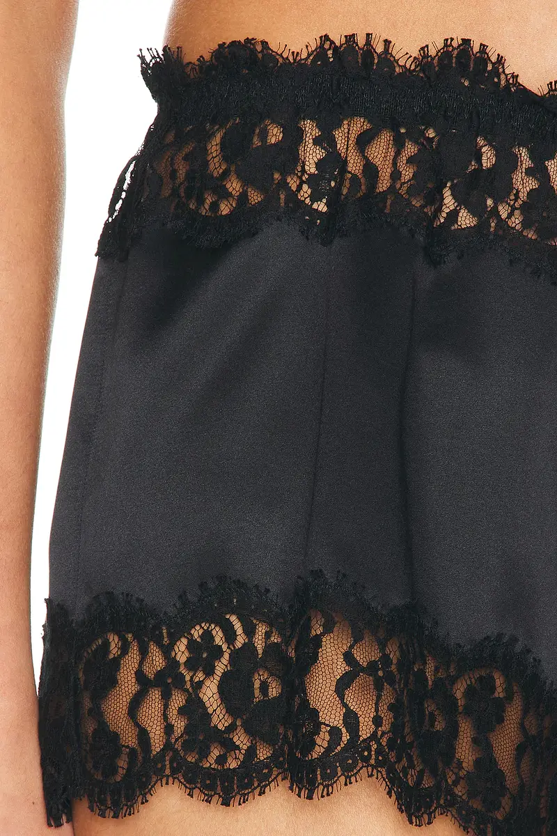 Dolce & Gabbana Rasp Stretch Satin Slip Short | Thumbnail 5 Dolce & Gabbana Rasp Stretch Satin Slip Short | Thumbnail 5
