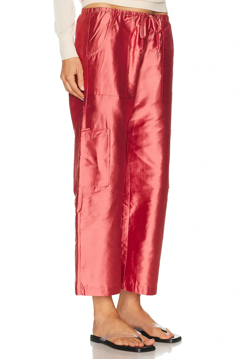 DONNI. The Taffeta Drawstring Cargo Pant | Thumbnail 2 DONNI. The Taffeta Drawstring Cargo Pant | Thumbnail 2