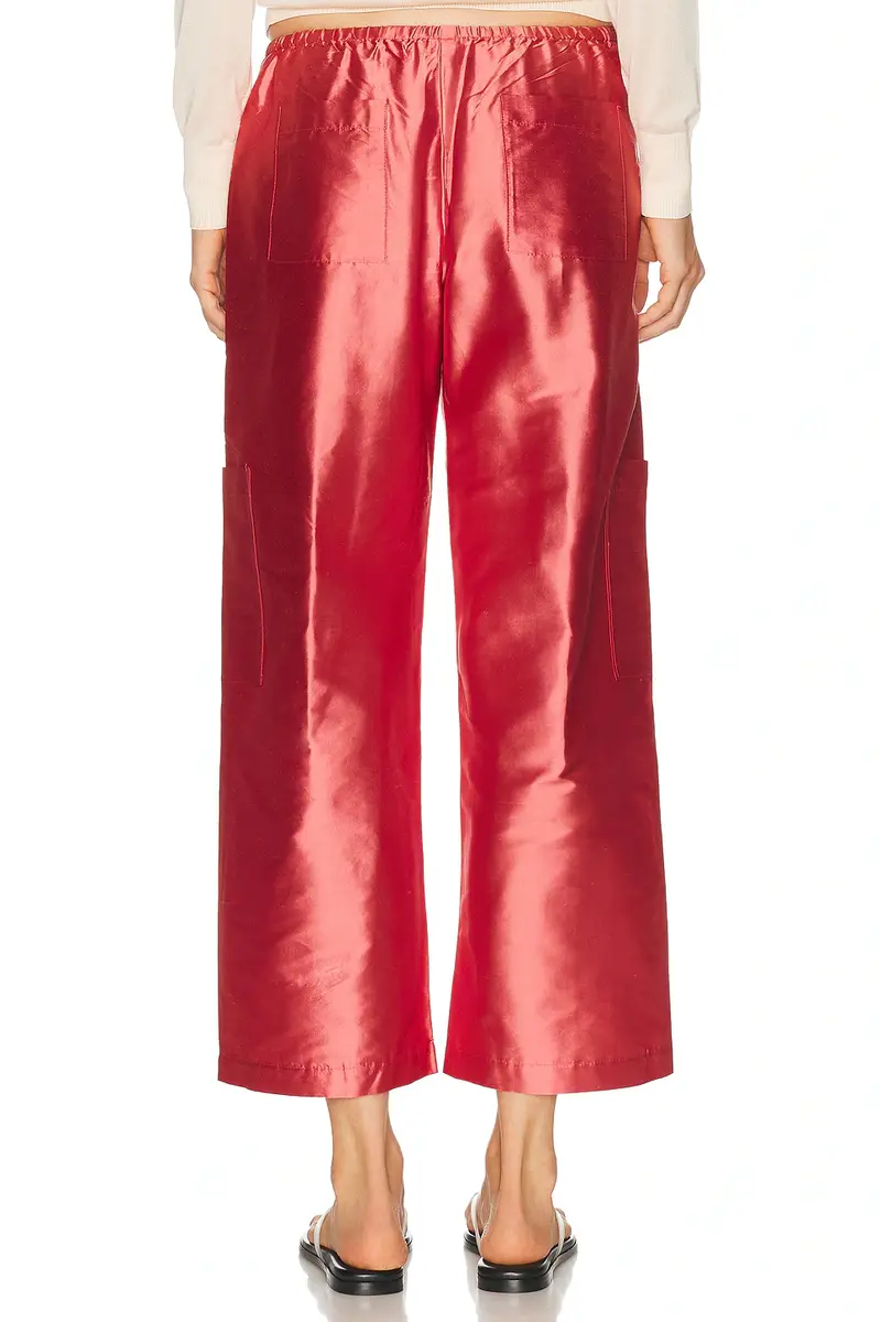 DONNI. The Taffeta Drawstring Cargo Pant | Thumbnail 4 DONNI. The Taffeta Drawstring Cargo Pant | Thumbnail 4