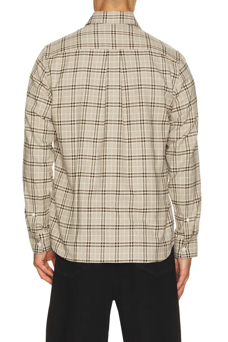 Burberry Robert Button Down Flannel Shirt | Thumbnail 2 Burberry Robert Button Down Flannel Shirt | Thumbnail 2