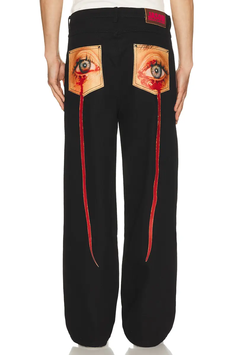 Pleasures Tear Formula Baggy Jeans | Thumbnail 4 Pleasures Tear Formula Baggy Jeans | Thumbnail 4