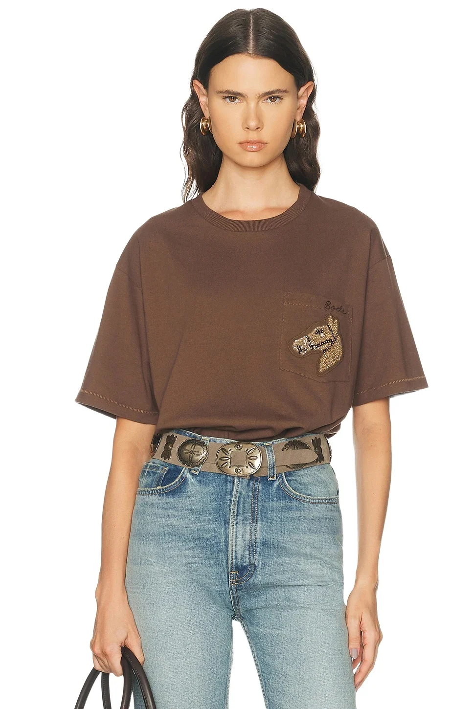 BODE Sequin Pony Tee