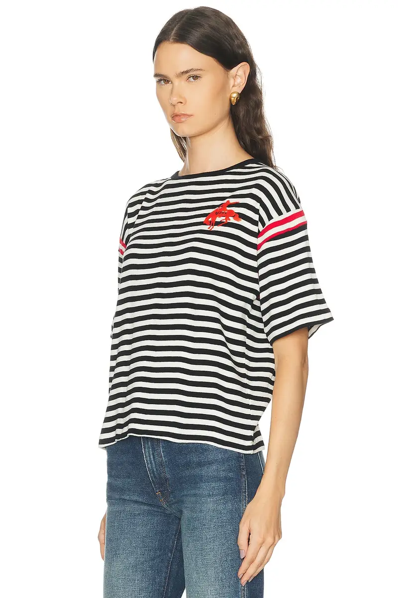 BODE Rib Stripe Training Shirt | Thumbnail 2 BODE Rib Stripe Training Shirt | Thumbnail 2